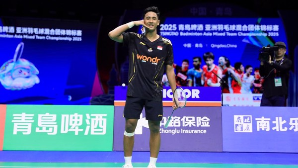 Alwi Naik Posisi Usai Bawa RI Juara Kejuaraan Beregu Asia