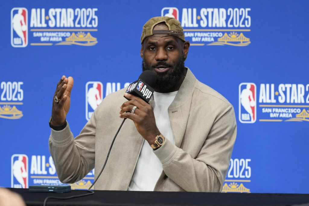 LeBron James Absen dari NBA All-Star Game 2025