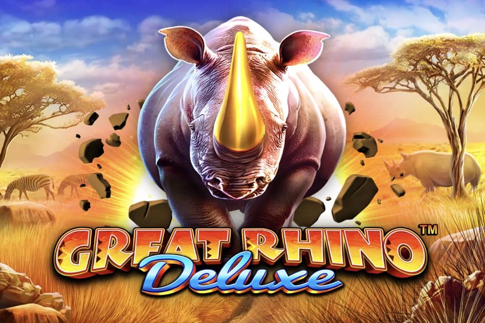 Great Rhino Deluxe: Petualangan Slot Afrika dengan Jackpot Gacor dan Fitur Lengkap